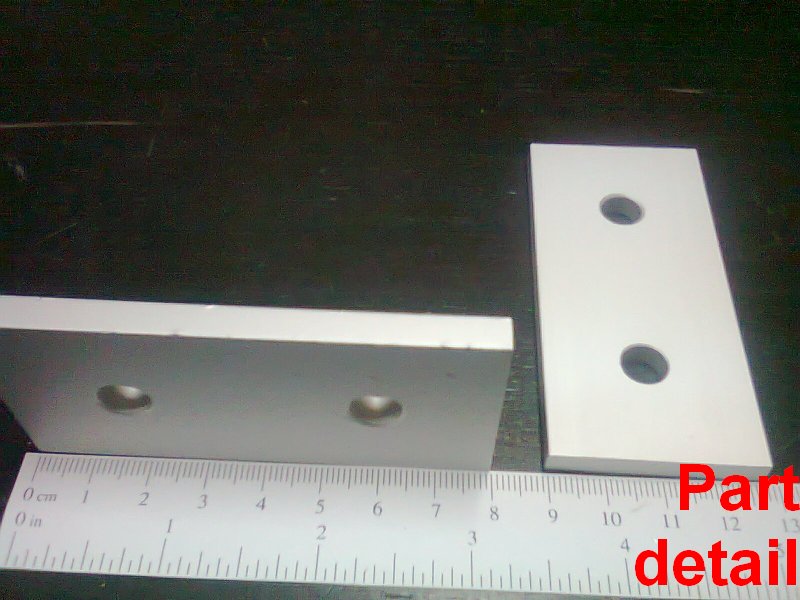 Flat Joiner Plate Part#40-4352 40 Series 90-Degree 8020Inc Aluminum 7-Hole 