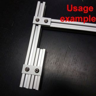 4-set T-nuts Aluminum T-slot 20x20 profile panel mount Single Retainer Screws 